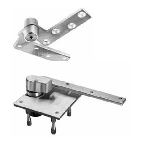 Rixson Left Hand 1-1/2" Offset Hung Pivot Set with 180 x 1-1/2OS Top Pivot Oil Rubbed Bronze 117112OS613LH